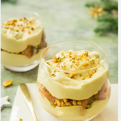 Tiramisu pistache maison